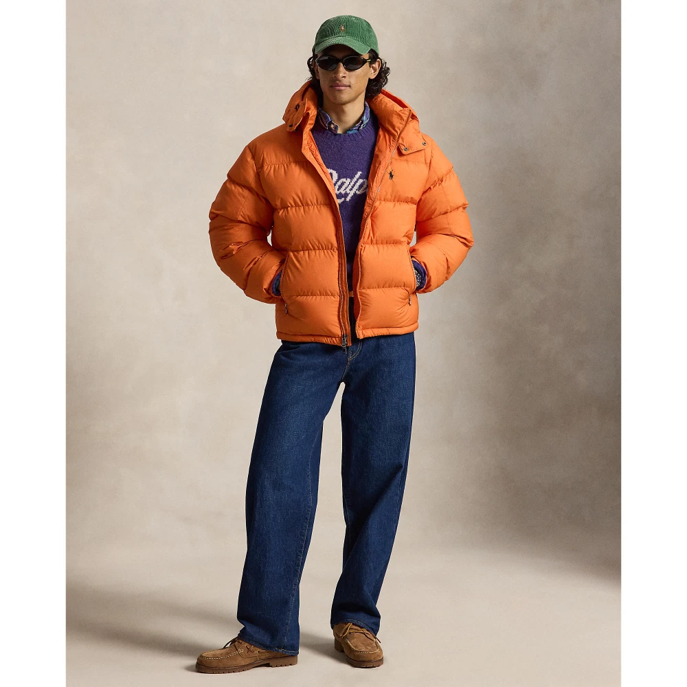 Ανδρικό Φουσκωτό Μπουφάν με Κουκούλα Polo Ralph Lauren