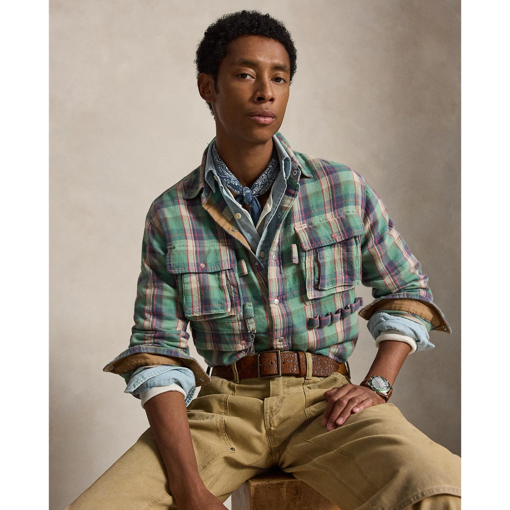 Ανδρικό Αθλητικό Πουκάμισο Polo Ralph Lauren με Τσέπες