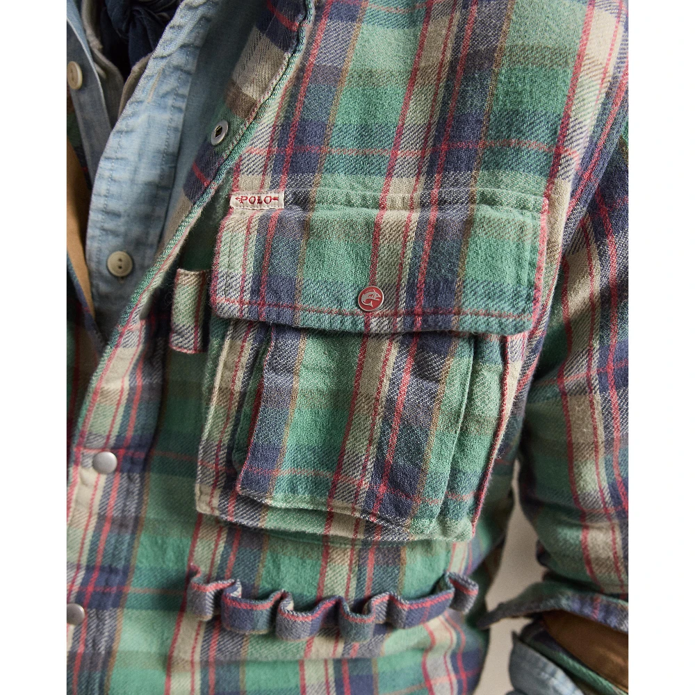 Ανδρικό Αθλητικό Πουκάμισο Polo Ralph Lauren με Τσέπες