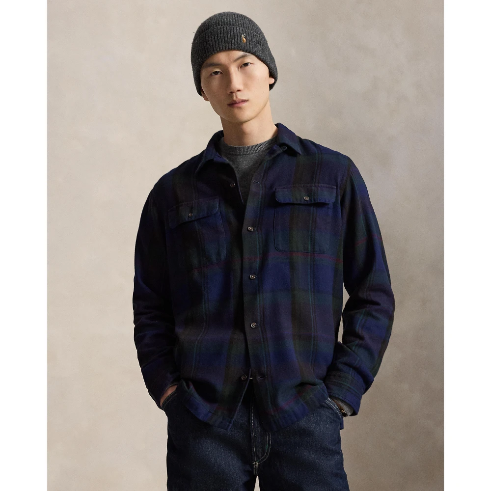 Ανδρικό Αθλητικό Πουκάμισο Polo Ralph Lauren με Καρό Σχέδιο