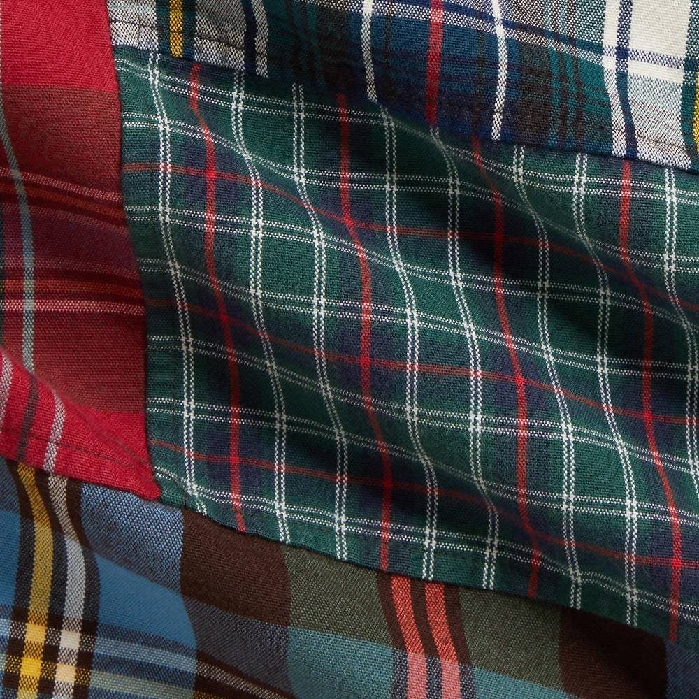 Ανδρικό Αθλητικό Πουκάμισο Polo Ralph Lauren με Σχέδιο Patchwork