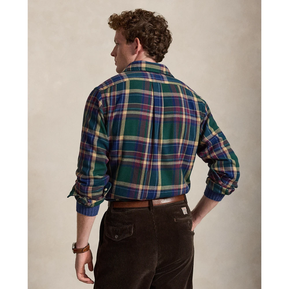 Ανδρικό Αθλητικό Πουκάμισο Polo Ralph Lauren με Καρό Σχέδιο