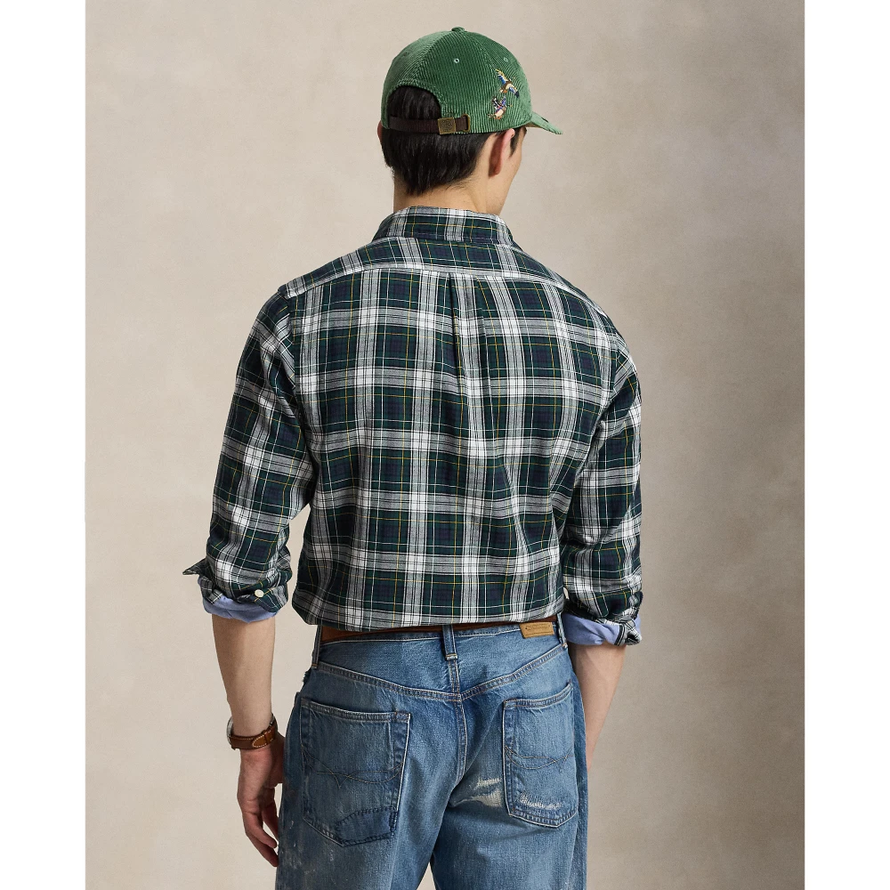 Ανδρικό Αθλητικό Πουκάμισο Polo Ralph Lauren με Καρό Σχέδιο