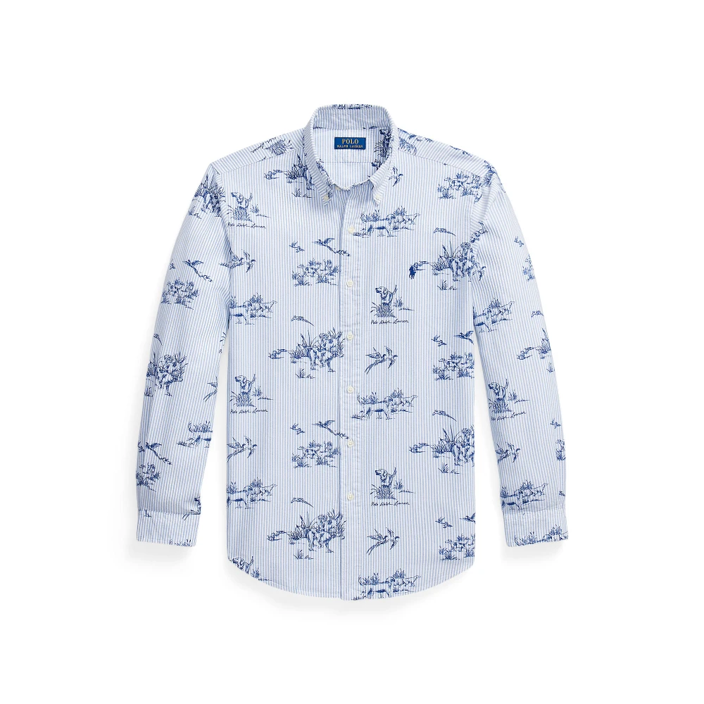 Ανδρικό Αθλητικό Πουκάμισο Polo Ralph Lauren με Σχέδια