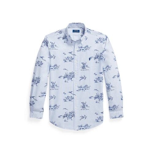 Ανδρικό Αθλητικό Πουκάμισο Polo Ralph Lauren με Σχέδια