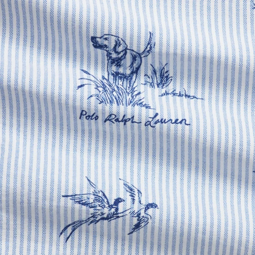 Ανδρικό Αθλητικό Πουκάμισο Polo Ralph Lauren με Σχέδια