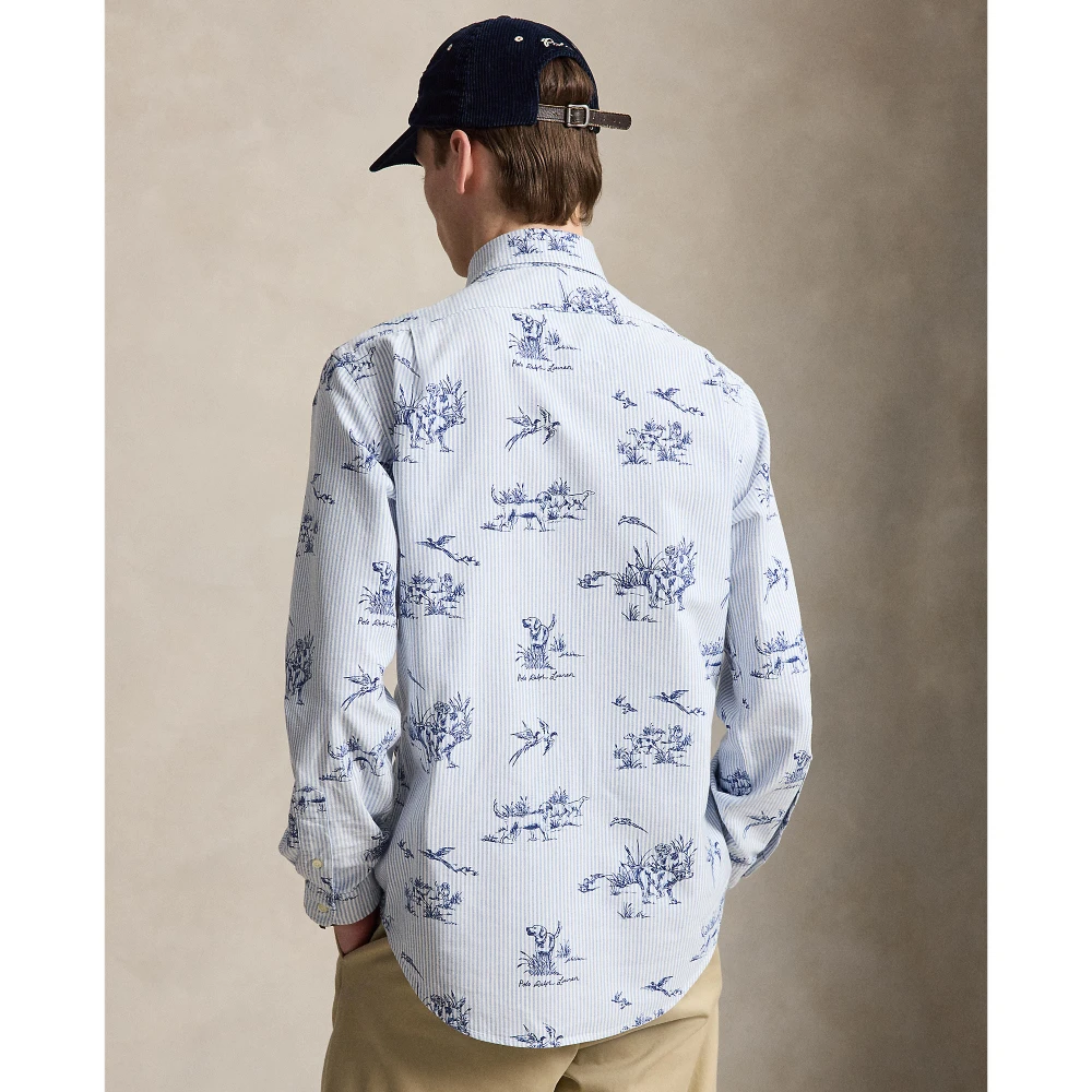 Ανδρικό Αθλητικό Πουκάμισο Polo Ralph Lauren με Σχέδια