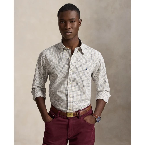 Ανδρικό Αθλητικό Πουκάμισο Polo Ralph Lauren με Καρό Σχέδιο