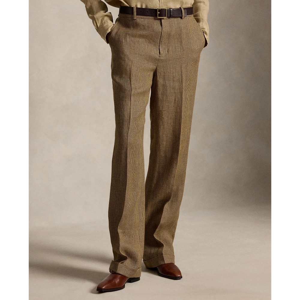 Γυναικείο Υφαντό Παντελόνι Straight Polo Ralph Lauren