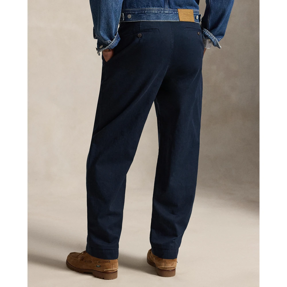 Ανδρικό Υφαντό Παντελόνι Polo Ralph Lauren με Πιέτες