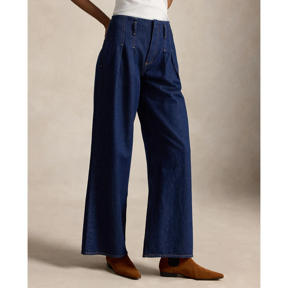 Women's Woven Wide Leg Pants Polo Ralph Lauren