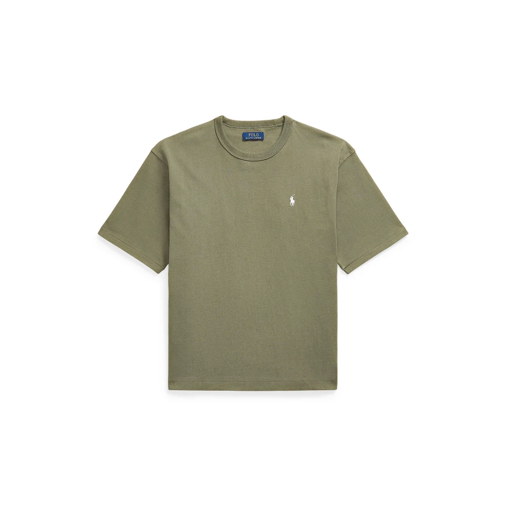 Ανδρικό Κοντομάνικο Μπλουζάκι Polo Ralph Lauren με Πλεκτό Γιακά Jersey