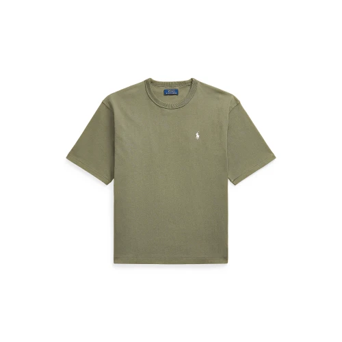 Ανδρικό Κοντομάνικο Μπλουζάκι Polo Ralph Lauren με Πλεκτό Γιακά Jersey