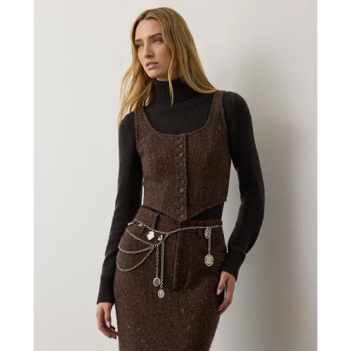 Women's Woven Vest Polo Ralph Lauren