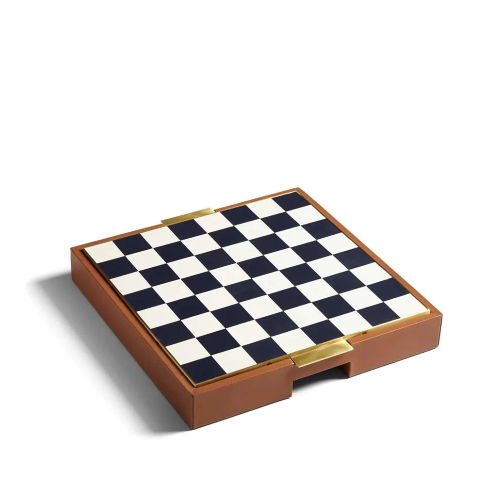 Επιτραπέζιο Παιχνίδι Σκάκι και Ντάμα 2σε1 Fowler Ralph Lauren Home