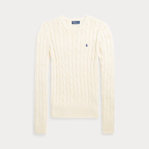 Γυναικείο Πλεκτό Βαμβακερό Πουλόβερ Polo Ralph Lauren