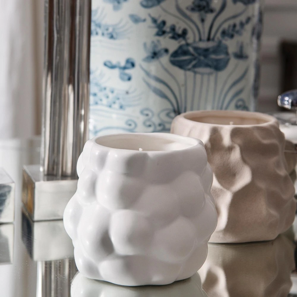 Scented Candle Cloud Printwork