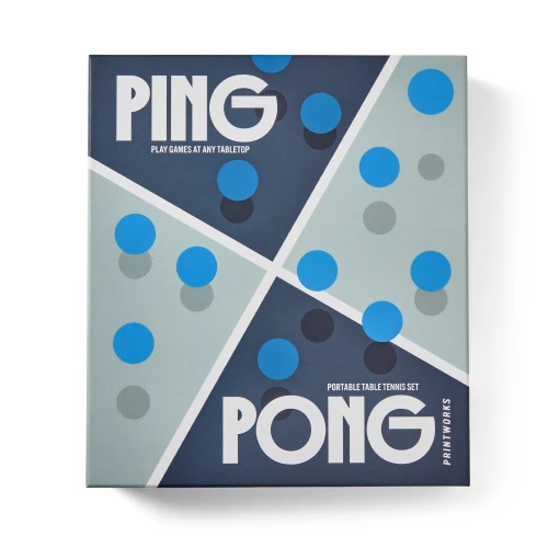 Ping Pong - Portable Table Tennis Printwork