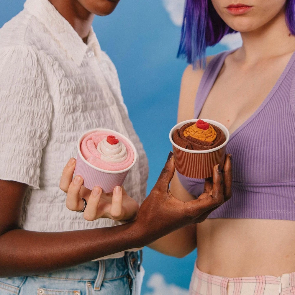 Κάλτσες Unisex Cupcake Φράουλα EatMySocks