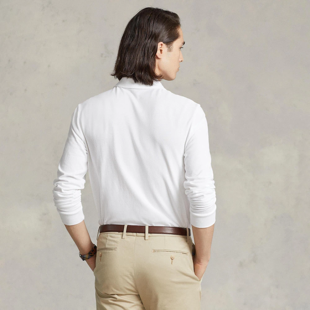 Ανδρική Μακρυμάνικη Μπλούζα Custom Slim Fit Polo Ralph Lauren