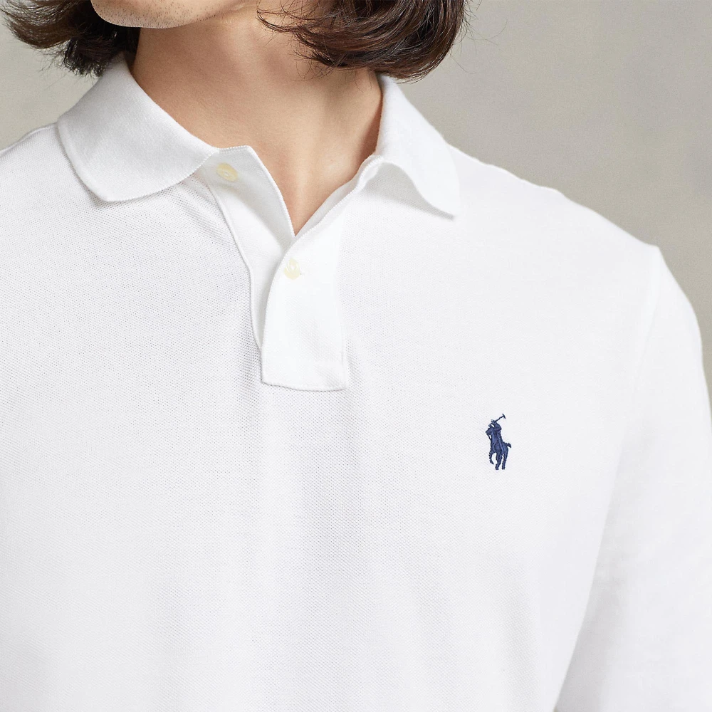 Ανδρική Μακρυμάνικη Μπλούζα Custom Slim Fit Polo Ralph Lauren