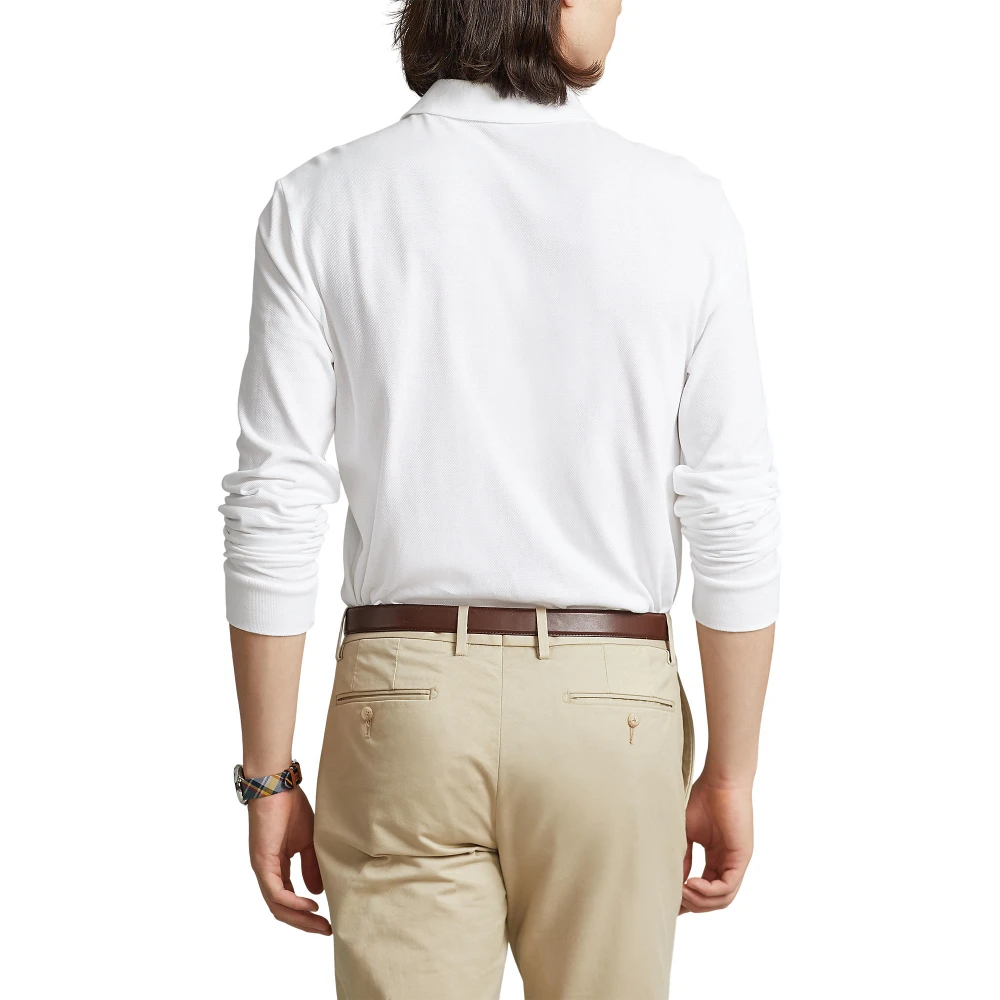 Ανδρική Μακρυμάνικη Μπλούζα Custom Slim Fit Polo Ralph Lauren