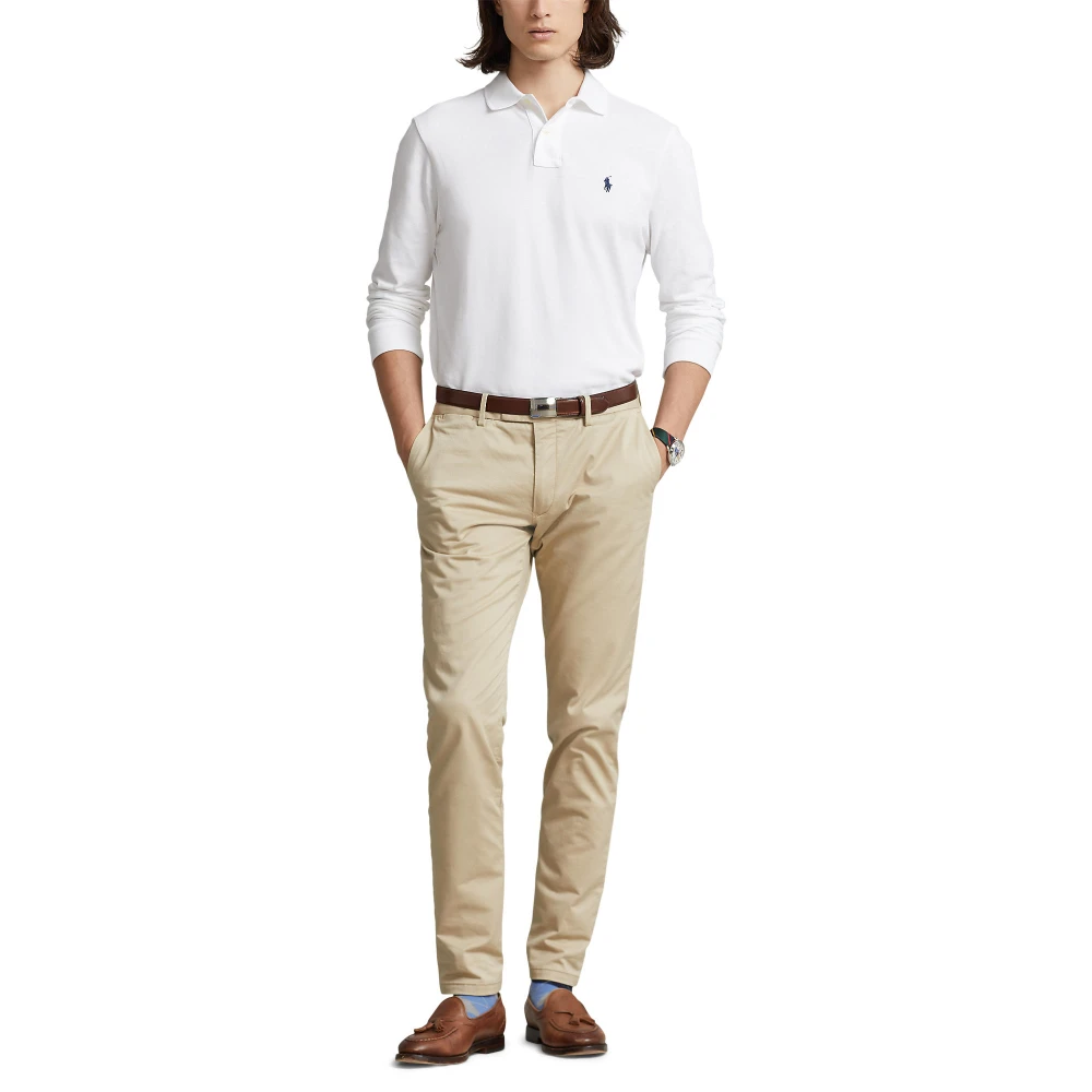 Ανδρική Μακρυμάνικη Μπλούζα Custom Slim Fit Polo Ralph Lauren