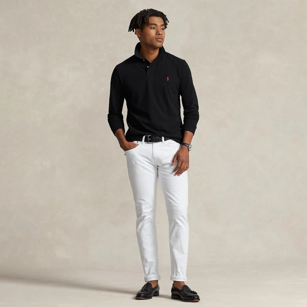 Ανδρική Μακρυμάνικη Μπλούζα Custom Slim Fit Polo Ralph Lauren