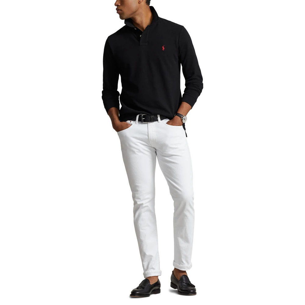Ανδρική Μακρυμάνικη Μπλούζα Custom Slim Fit Polo Ralph Lauren