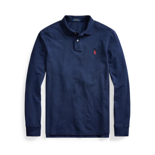 Ανδρική Μακρυμάνικη Μπλούζα Custom Slim Fit Polo Ralph Lauren