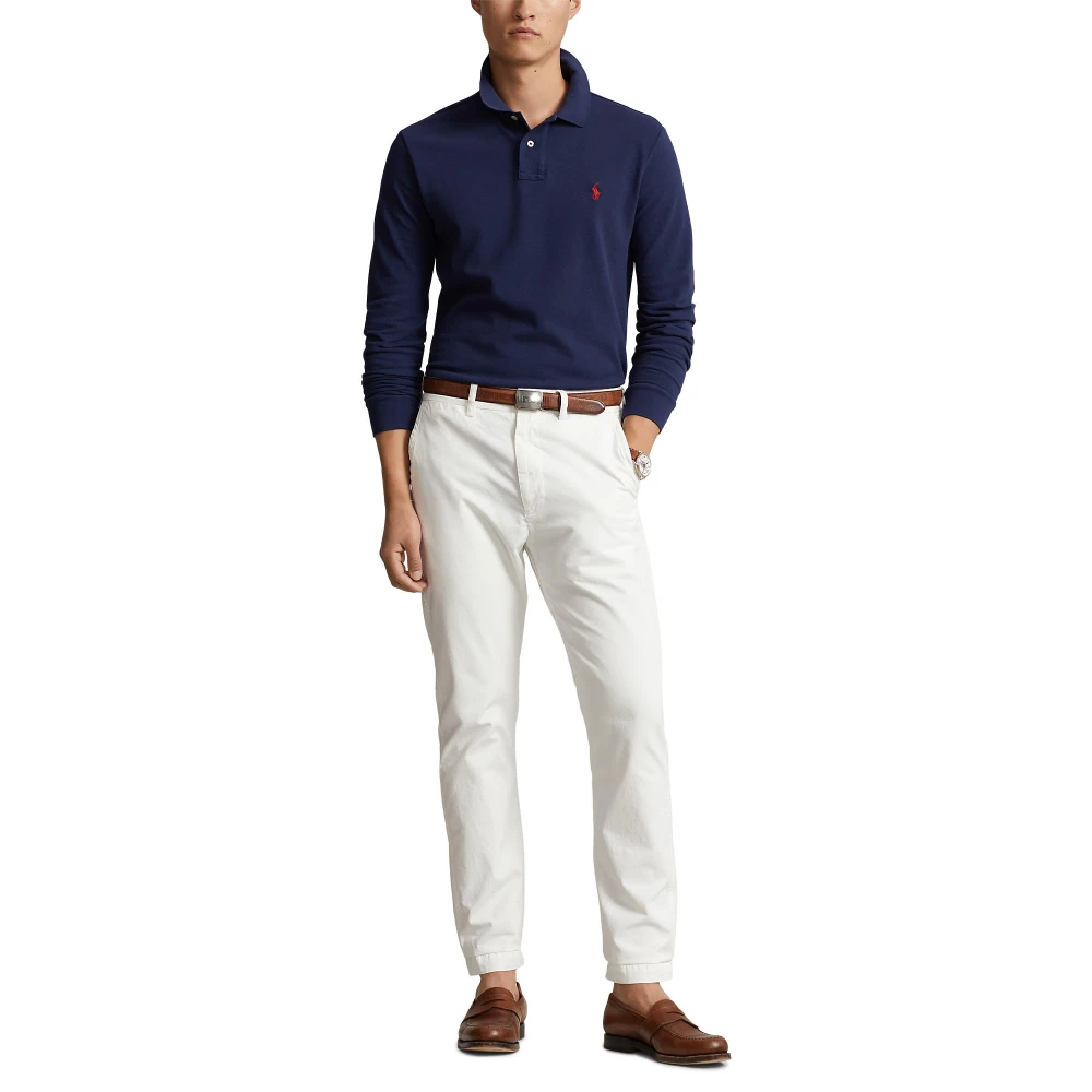 Ανδρική Μακρυμάνικη Μπλούζα Custom Slim Fit Polo Ralph Lauren