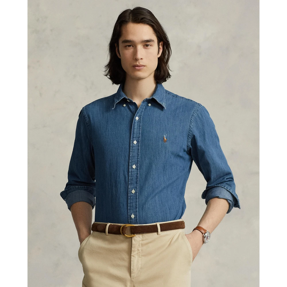 Ανδρικό Πουκάμισο Denim Custom Fit Polo Ralph Lauren
