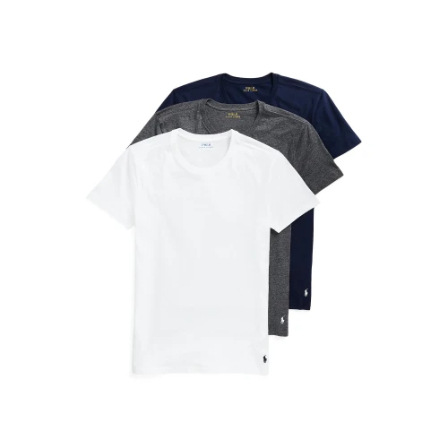 Ανδρικά T-shirts 3 τεμαχίων Slim Fit Crewneck Polo Ralph Lauren