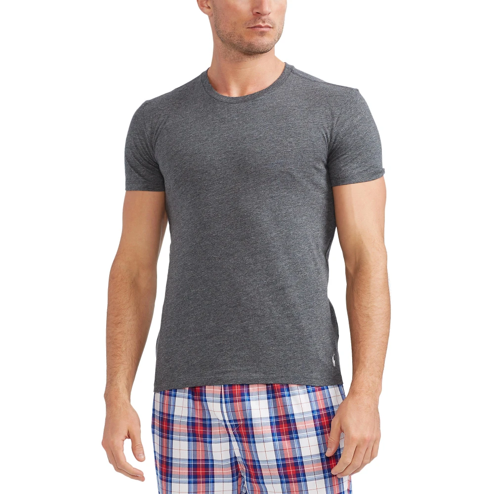 Ανδρικά T-shirts 3 τεμαχίων Slim Fit Crewneck Polo Ralph Lauren
