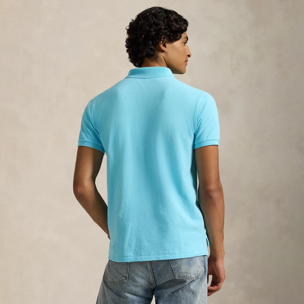Ανδρική Μπλούζα The Iconic Mesh Polo Shirt Polo Ralph Lauren