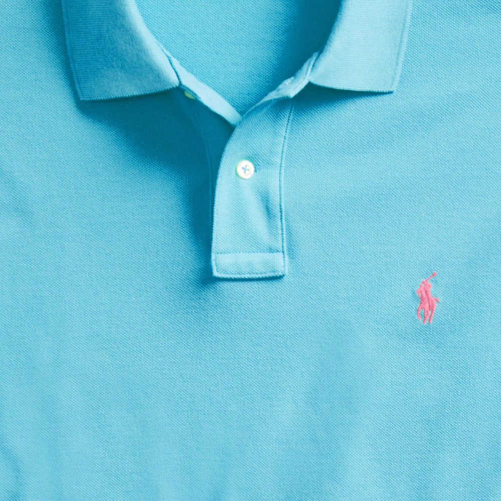 Ανδρική Μπλούζα The Iconic Mesh Polo Shirt Polo Ralph Lauren
