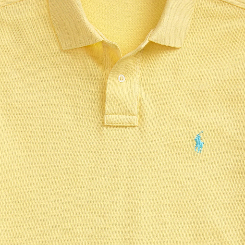 Ανδρική Μπλούζα The Iconic Mesh Polo Shirt Polo Ralph Lauren