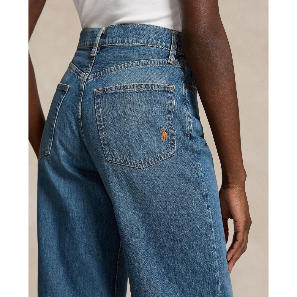 Γυναικείο Τζιν Wide-Leg Polo Ralph Lauren