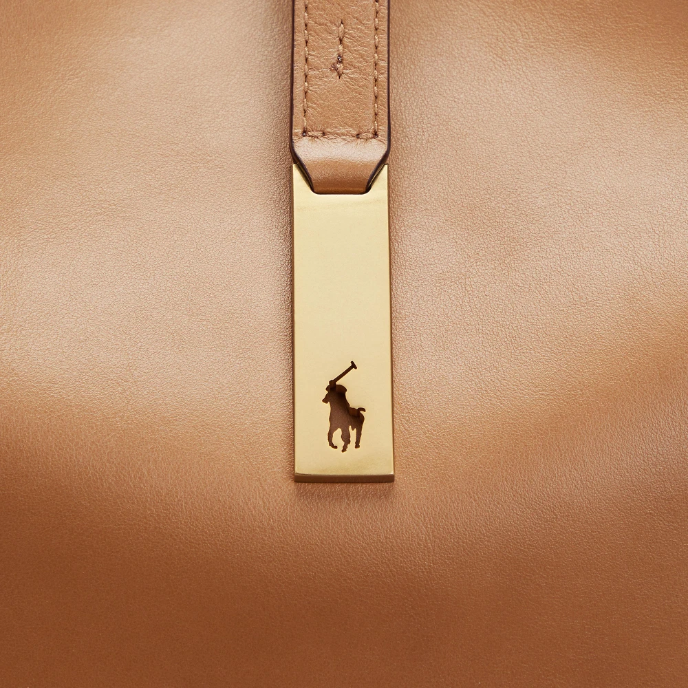 Γυναικεία Τσάντα Large 'Ωμου  Polo ID Calfskin Polo Ralph Lauren