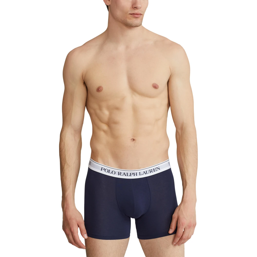 Ανδρικά Εσώρουχα 3 τεμαχίων Stretch Boxer Brief Polo Ralph Lauren