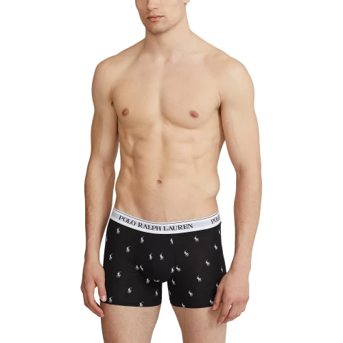 Ανδρικά Εσώρουχα 3 τεμαχίων Stretch Boxer Brief Polo Ralph Lauren