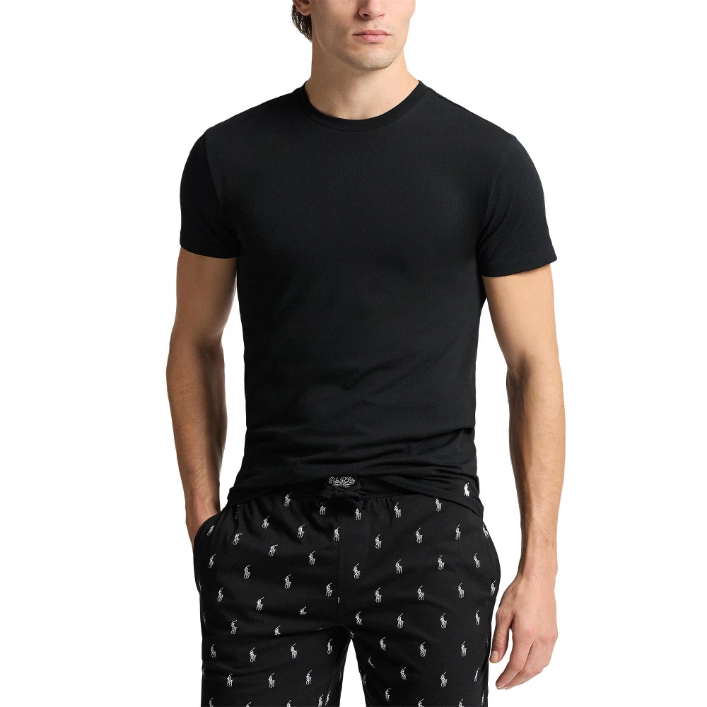 Ανδρικά T-shirts 3 τεμαχίων Slim Fit Crewneck Polo Ralph Lauren