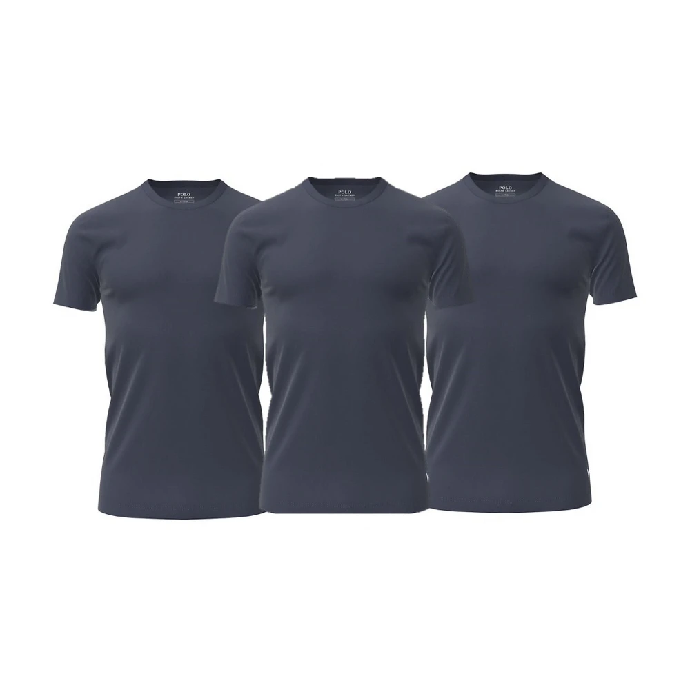 Ανδρικά T-shirts 3 τεμαχίων Slim Fit Crewneck Polo Ralph Lauren