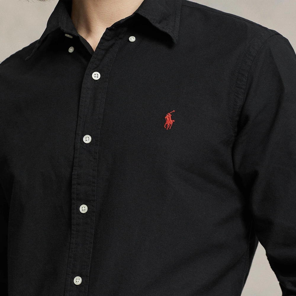Ανδρικό Πουκάμισο Custom Fit Garment-Dyed Oxford Polo Ralph Lauren