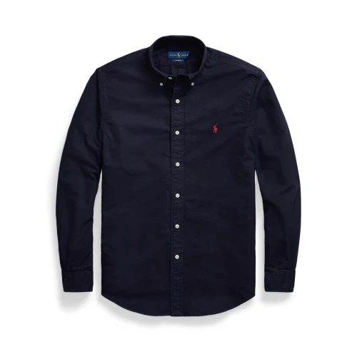 Ανδρικό Πουκάμισο Custom Fit Garment-Dyed Oxford Polo Ralph Lauren