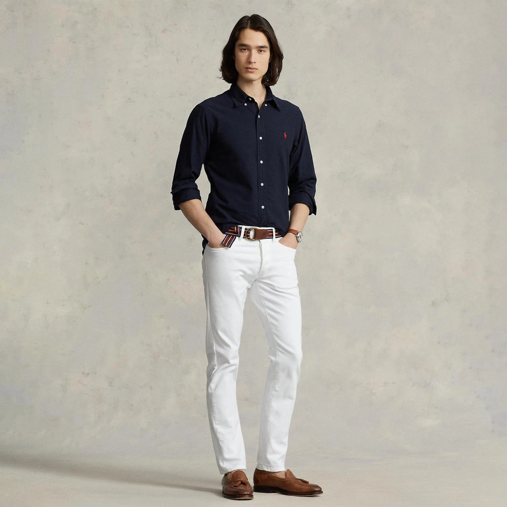 Ανδρικό Πουκάμισο Custom Fit Garment-Dyed Oxford Polo Ralph Lauren