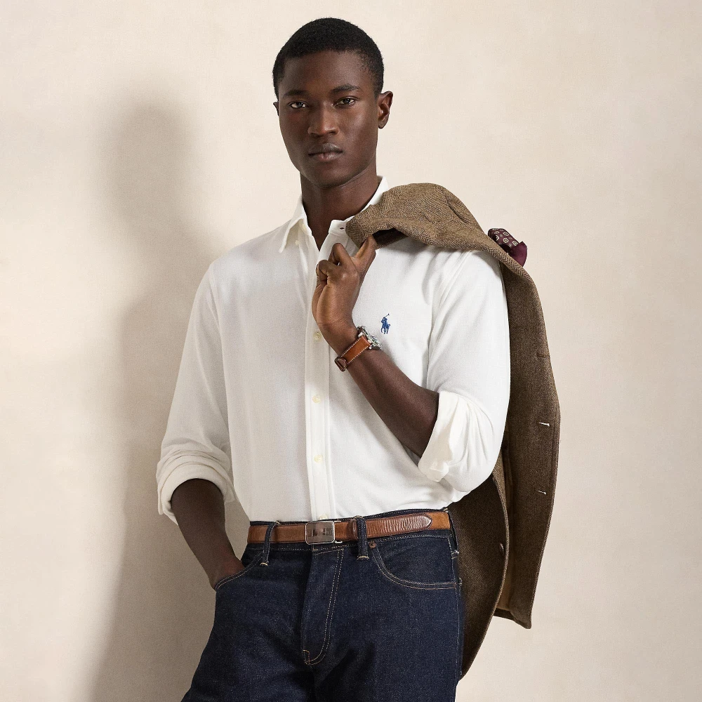 Ανδρικό Πουκάμισο Featherweight Mesh Polo Ralph Lauren