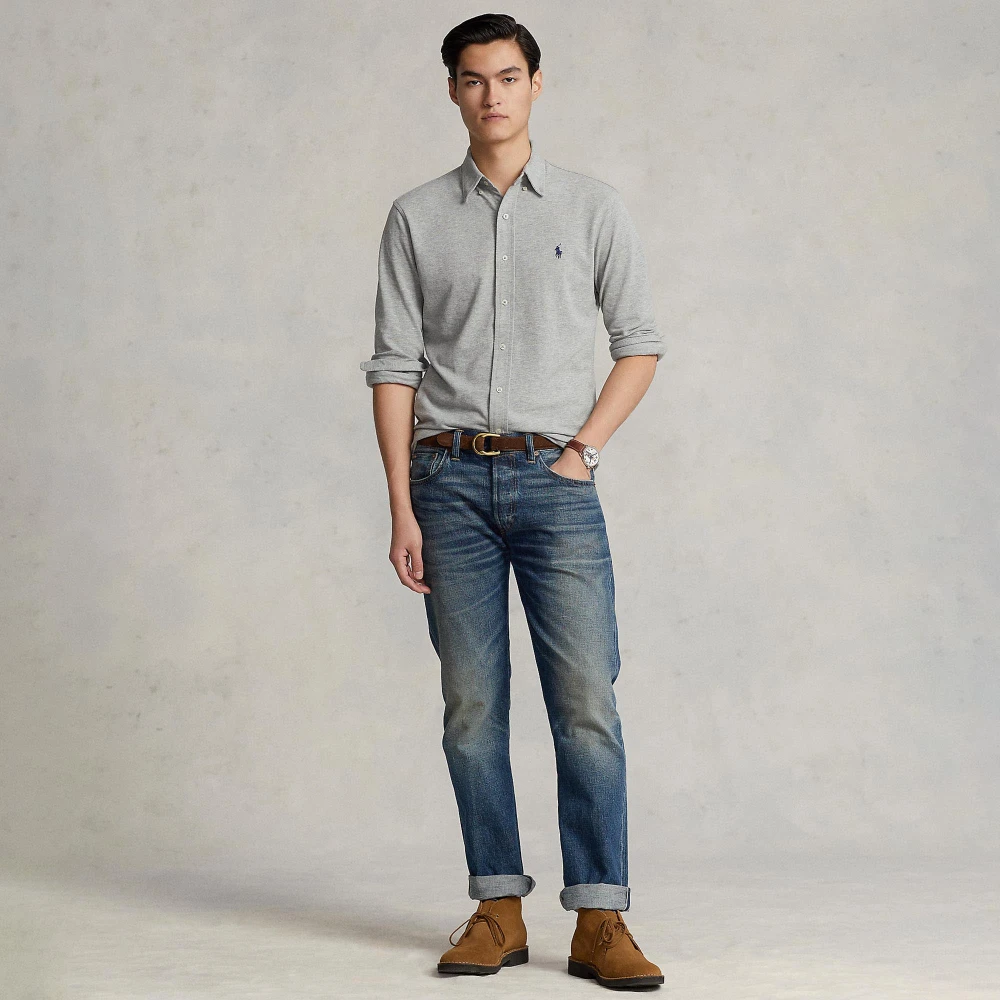 Ανδρικό Πουκάμισο Featherweight Mesh Polo Ralph Lauren