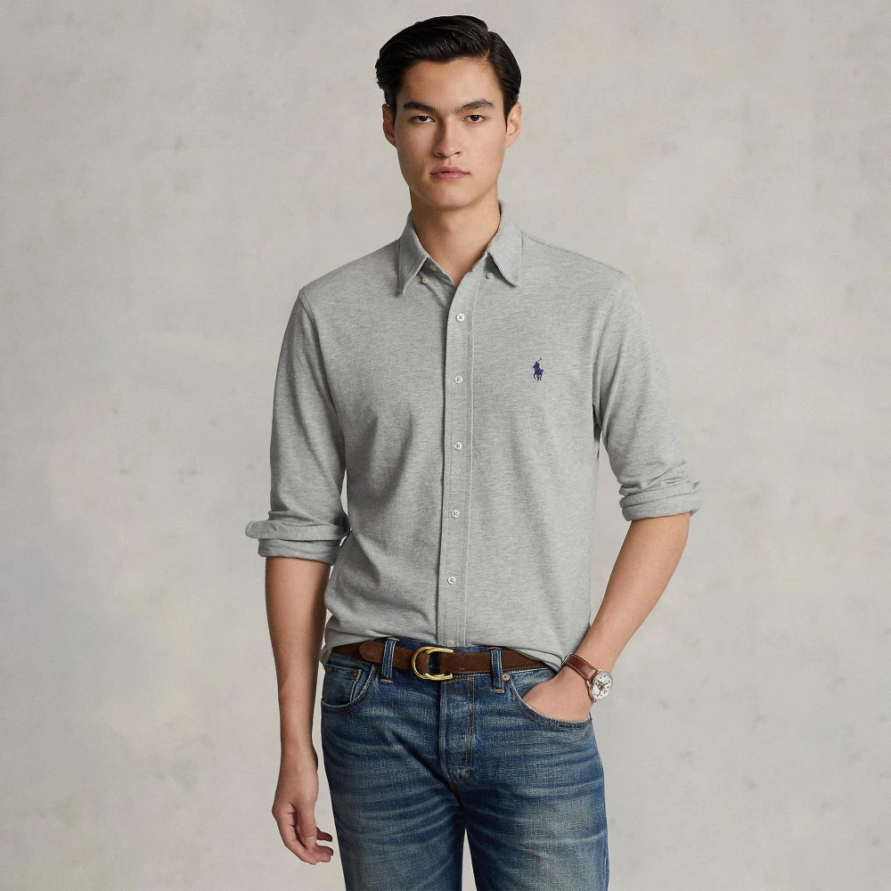 Ανδρικό Πουκάμισο Featherweight Mesh Polo Ralph Lauren