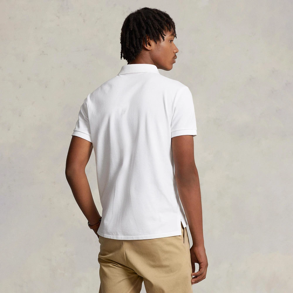 Ανδρική Μπλούζα The Iconic Mesh Polo Shirt Polo Ralph Lauren